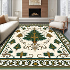 Emerald Green Tree Medallion Rug