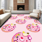 Pink Donut Sprinkle Whimsy Rug