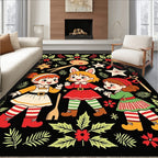Cute Characters with Holly Garland Rug
