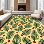 Fern Berry Jubilation Yellow Rug