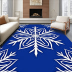 Winter White Snowflake Nova Rug