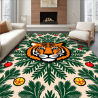 Bold Tiger Festive Evergreen Garland Rug