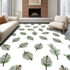 Green Pine Needle All Over Rug
