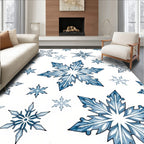 Arctic Ice Crystal Splendor Rug