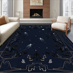 Mystical Celestial Ghost Garden Rug