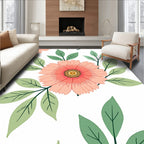 Coral Bloom Botanical Garden Repeat Rug