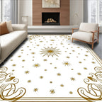Golden Starburst Celestial Collection Rug
