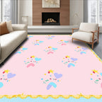 Pastel Hearts And Stars Meadow Rug